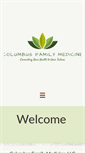 Mobile Screenshot of columbusfamilymedicine.com